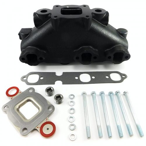 Mercruiser Exhaust Manifold & Riser(7°) Engine KIT Dry Joint 4.3 Litre ...