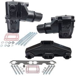 Volvo Penta V8 5.0L & 5.7L HGE 4035 Exhaust Manifold & BARR 3784 Riser Kit