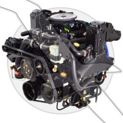 Mercruiser 4.3L EFI Complete Engine Remanufactured